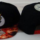 The Flash Logo Sublimated Bill DC Comics Snap Back Hat Nwt