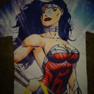 Wonder Woman Warrior Goddess Dc Comics Front Only Sublimation Print Shirt