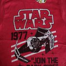 Darth Vader Tie Fighter Join The Dark Side Star Wars T-Shirt Nwt