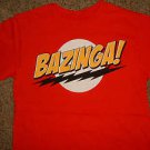 The Big Bang Theory Tv Show Bazinga Logo Red T-Shirt