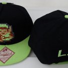 The Legend Of Zelda Link 8 Bit Pixelated Nintendo Snap Back Hat Nwt