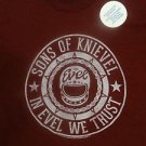 Evel Knievel Sons Of Knievel In Evel We Trust Seal T-Shirt