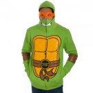 Teenage Mutant Ninja Turtles Tmnt Costume Interchange Mask Hoodie Jacket Shirt