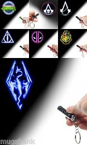 Harry Potter Assassins Creed Tmnt Elder Scrolls Deadpool Flashlight ...