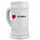 "I Love Hummus" Stein