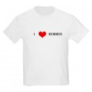 "I Love Hummus" Kids Light T-Shirt