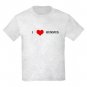 "I Love Hummus" Kids Light T-Shirt