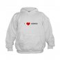 "I Love Hummus" Kids Hoodie