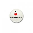 "I Love Baghdad" Mini Button