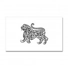 Islam / Muslim  Lion Rectangular Sticker