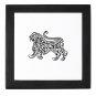 Islam / Muslim Lion Tile Box