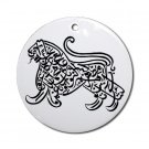 Islam / Muslim Lion Ornament (Round)