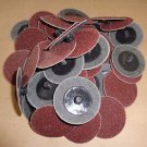 2 Inch Roll Lock sanding discs 60 GRIT high quality 50 pieces FREE SHIPPING SD60