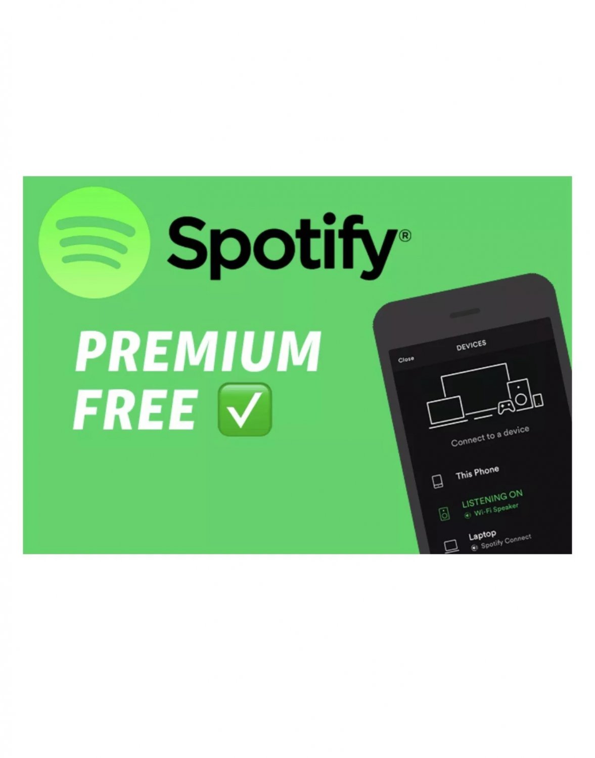 Spotify Premium Account 12 Month Upgrade