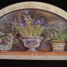 Painting print On Wood 24" Above The Door,      Artist Signed