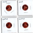 8 coin lincoln 200 th birthday aniversary from 2009