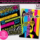 80's Party Invitations