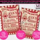 Carnival Birthday Invitations
