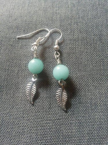 Hem's Aquamarine Stone earring