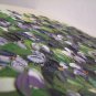 Violets Original Oil Painting Stile Life Purple Wild Flowers Bouquet Palette Knife Impressionism