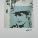 Andy Warhol signed Lithograph Dennis Hopper