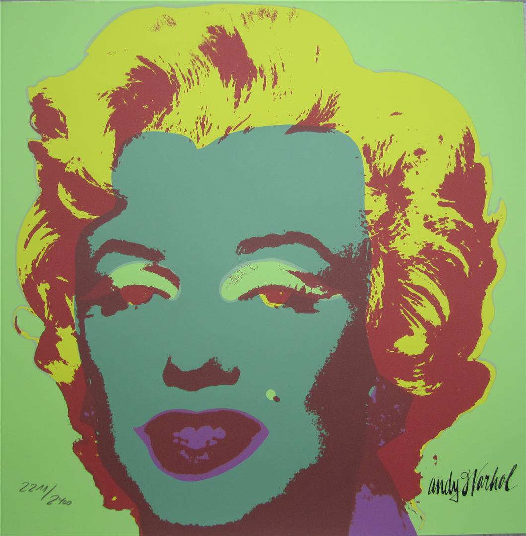 Andy Warhol Marilyn Monroe signed numbered lithograph limited ...