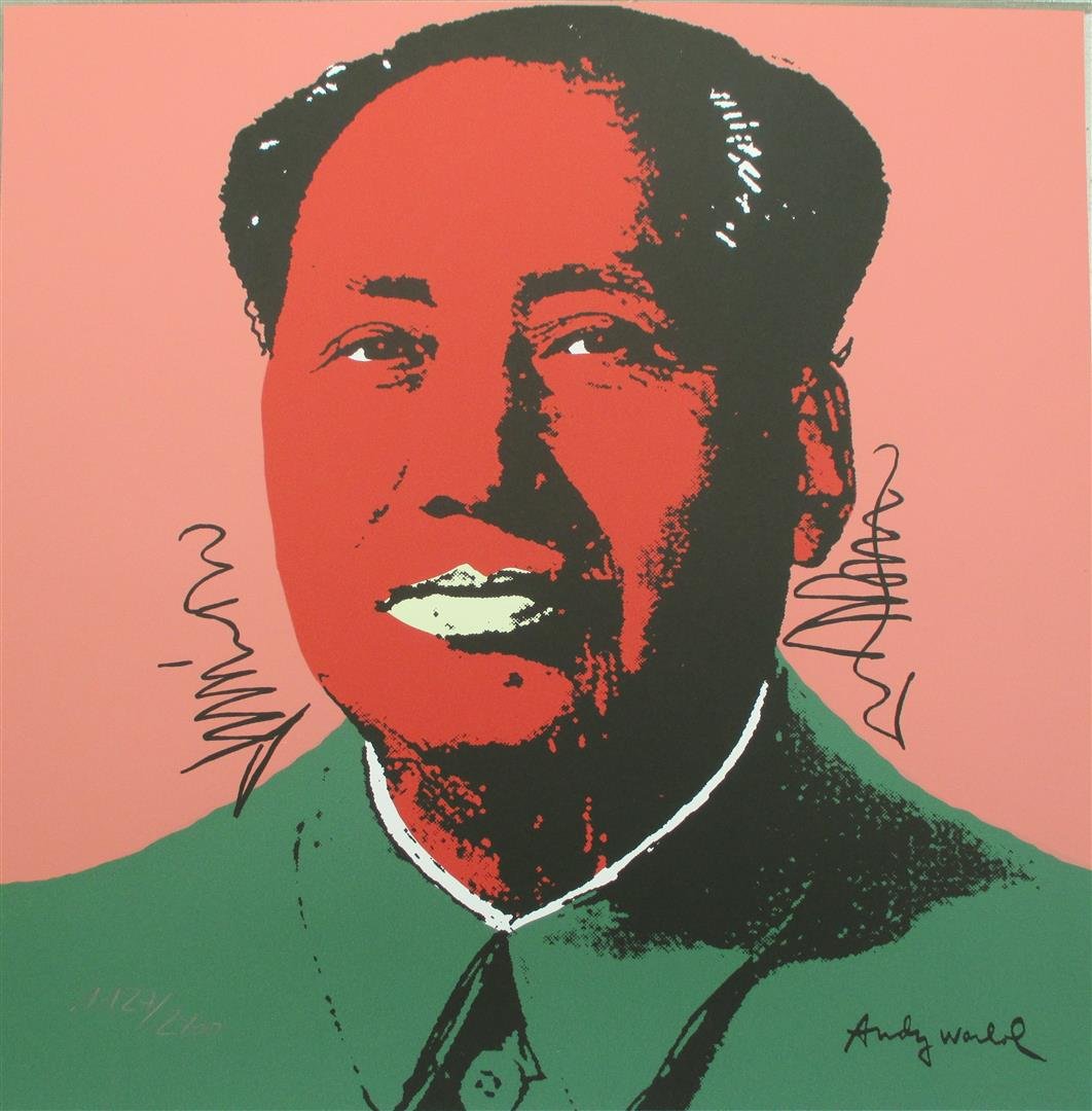 Andy Warhol Lithograph Mao Zedong