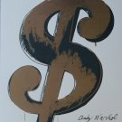 Andy WARHOL Lithograph DOLLAR beige