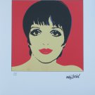Andy Warhol Lithograph Liza Minnelli