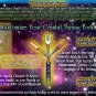 Angel Trident One of a Kind Hand-Made Sterling Sound Healing Wand! Tuning Fork Gemstone Handle