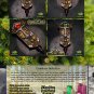 Warrior Pendant Self Defense Protection Silver Spiritual Jewelry Viking Norse Metaphysical 24k Gold
