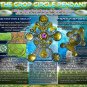 The Crop Circle Pendant! Select Gemstone! Extraterrestrial Alien Psychic Spirit