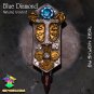 Warrior Pendant Self Defense Protection Silver Spiritual Jewelry Viking Norse Metaphysical 24k Gold