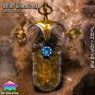 Reiki Master Pendant Protection Silver Spiritual Jewelry Universe Energy Healing Metaphysical 24k