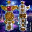 Psychic Receiver Pendant Silver Spiritual Jewelry Metaphysical Select Gem Skydin Lucid Dream