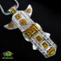 Psychic Receiver Pendant Silver Spiritual Jewelry Metaphysical Select Gem Skydin Lucid Dream