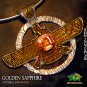 Winged Solar Disk Egyptian Eye Ra Anunnaki Metaphysical Pendant Magic Talisman