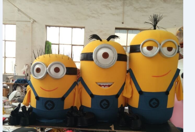 Custom made Despicable Me Minion mascot costume