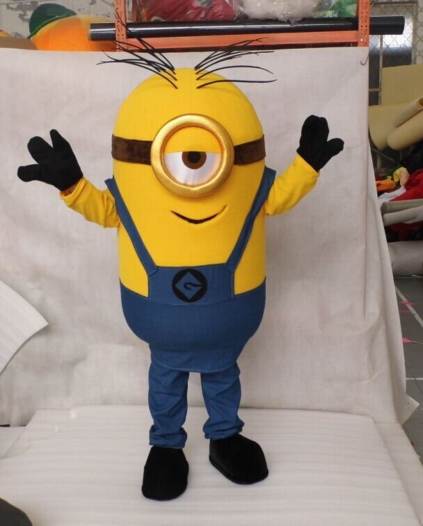Custom made Despicable Me Minion mascot costume for party