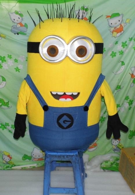 Custom made Minion mascot costume for party