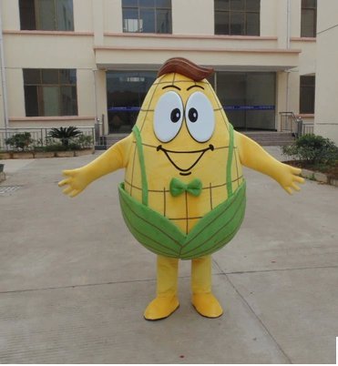 Custom made Corn Mascot Costume for party and promotion