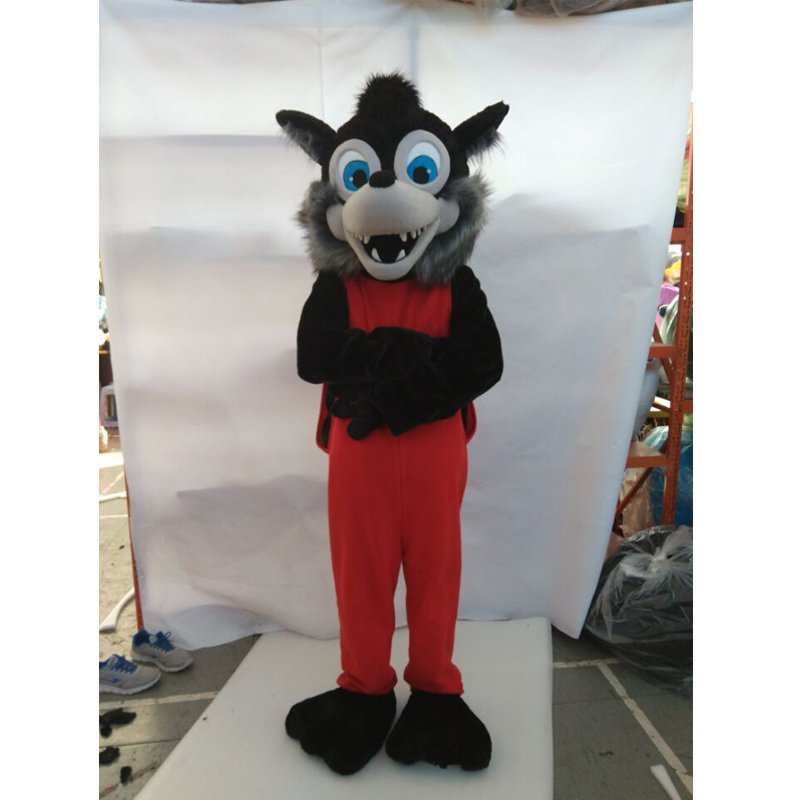 Custom made Popular Wolf mascot costume for party