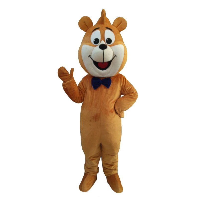 Tan Dog Mascot Costume