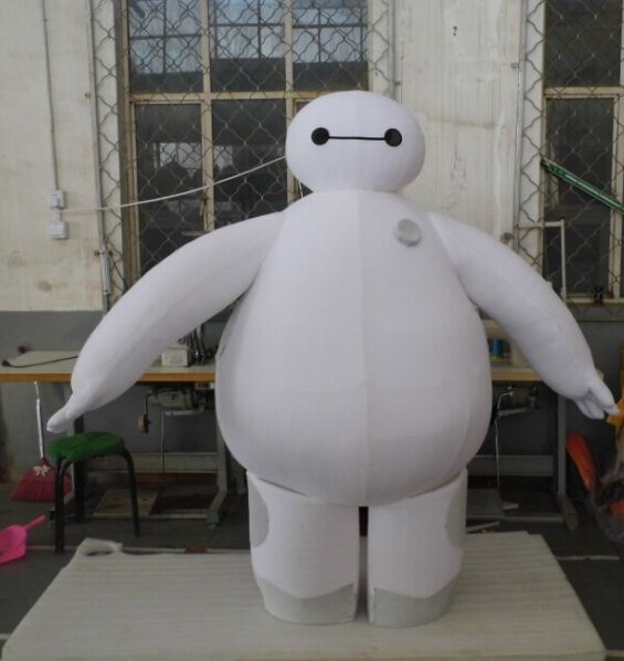 Custom made Baymax mascot costume from Big Hero 6 mascot costume for party