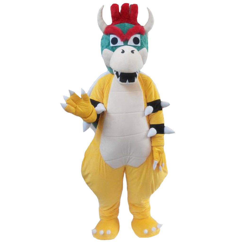 Custom made Bowser from Super Mario mascot costume