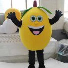 Custom made Fruit Yellow Lemon mascot costume for party