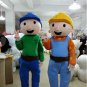 Custom made Bob the Builder mascot costume for party
