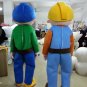 Custom made Bob the Builder mascot costume for party