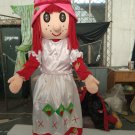 Custom made Charlotte mascot costume Strawberry Girl mascot for party