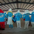 Custom made Lovely Cute Smurf mascot costume for party